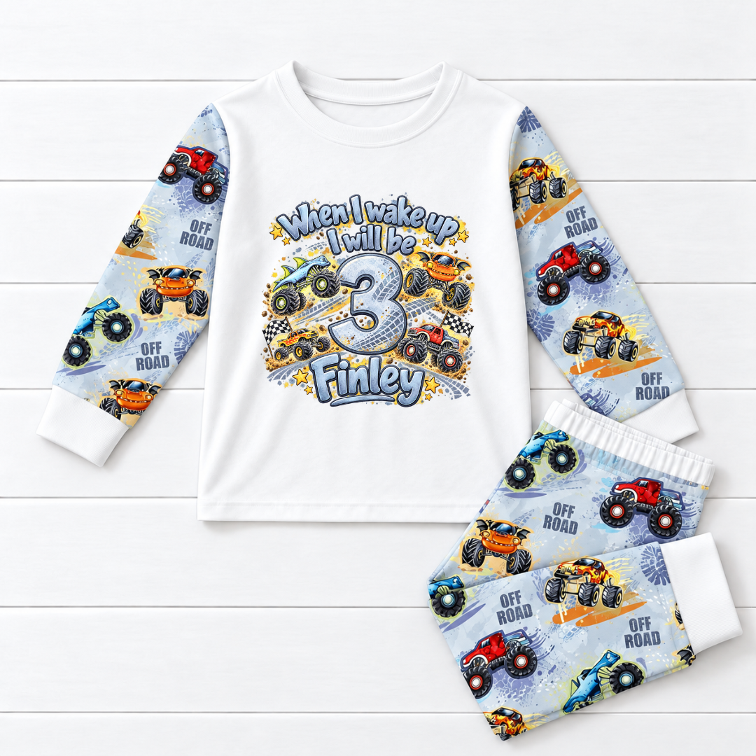MONSTER TRUCK PYJAMAS