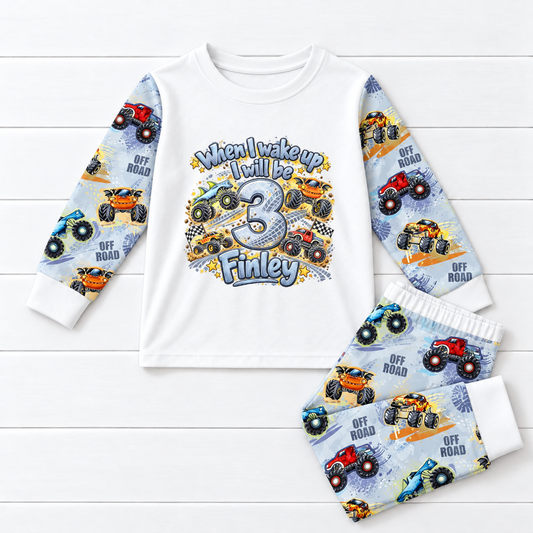 MONSTER TRUCK PYJAMAS