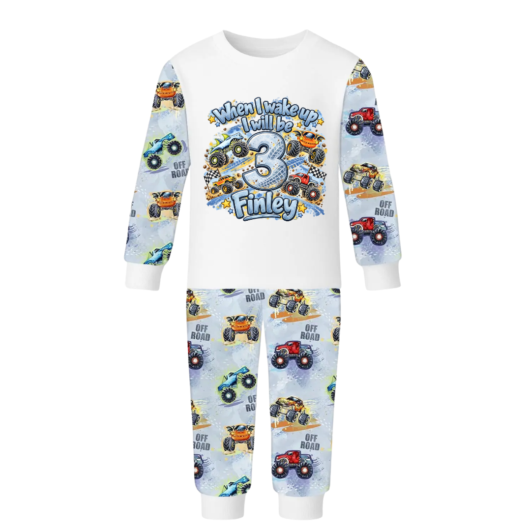 MONSTER TRUCK PYJAMAS